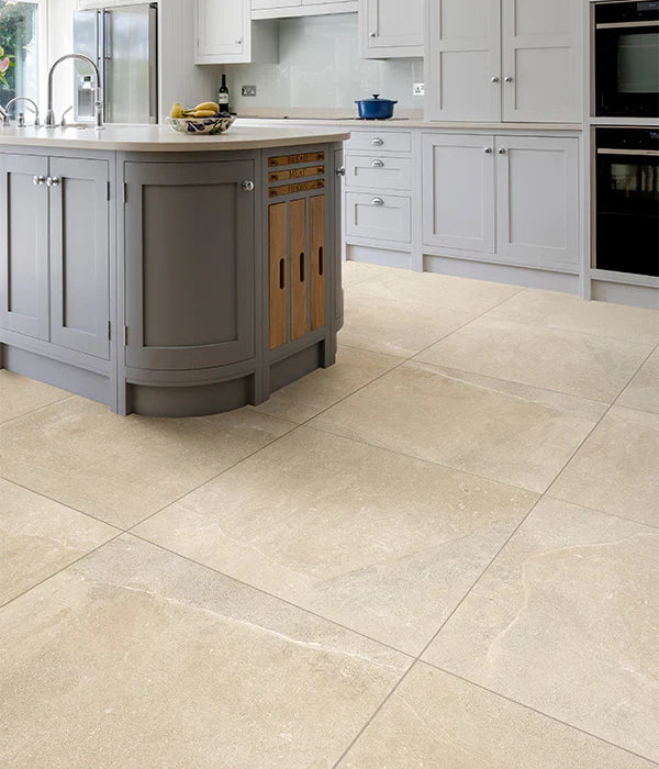 Sandstone Effect Kitchen Tiles - By European Heritage