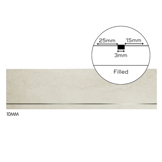 Load image into Gallery viewer, Bespoke Tile Step Fabrication - Mitre &amp;amp; Glued Profile (max 70mm lip height)
