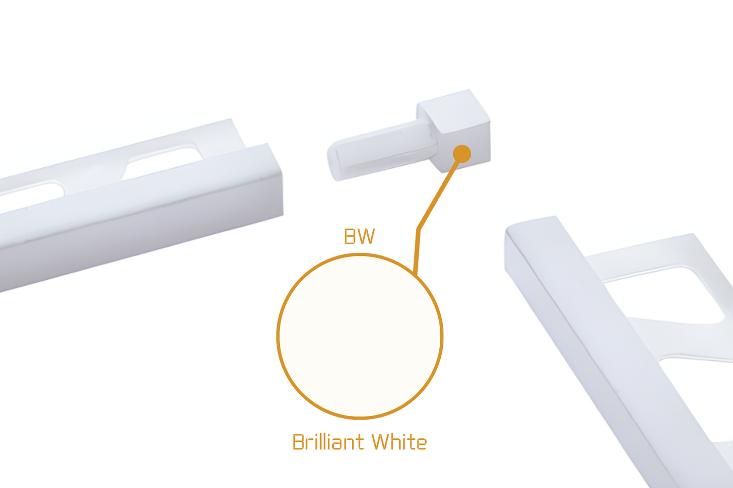 Schluter Quadec Q - Die Cast Internal/External Corner Powder Coated Aluminium