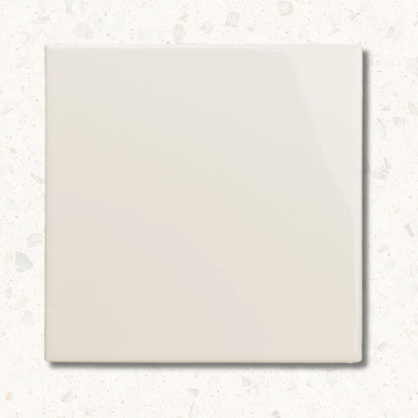 Belgravia Field Tile Vintage White Gloss