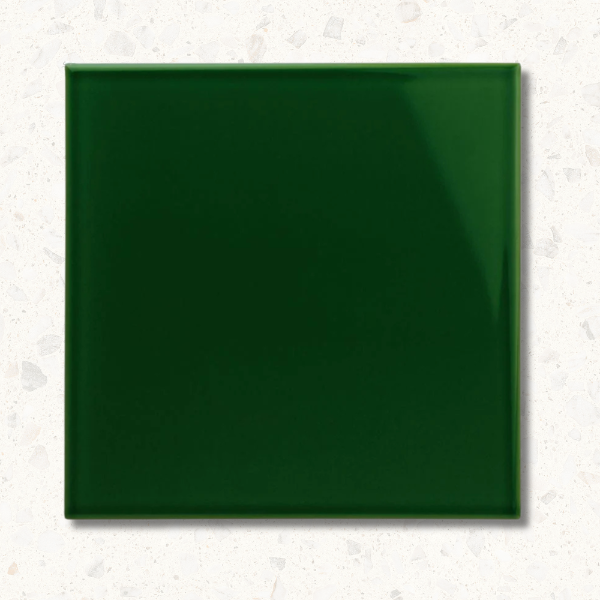 Belgravia Field Tile Victorian Green Gloss