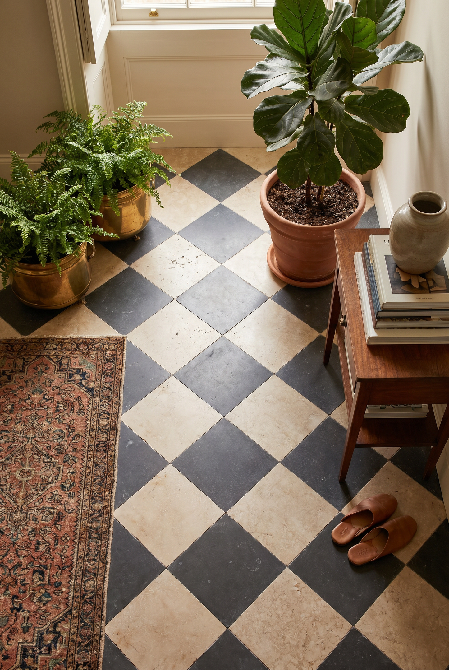 Elsham Limestone Tumbled Finish Square