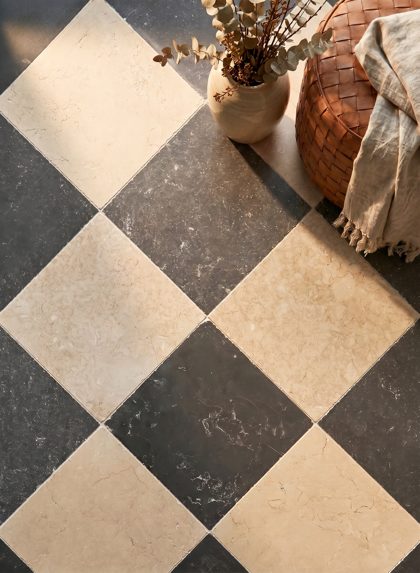 Helmsley Limestone Tumbled Finish Square