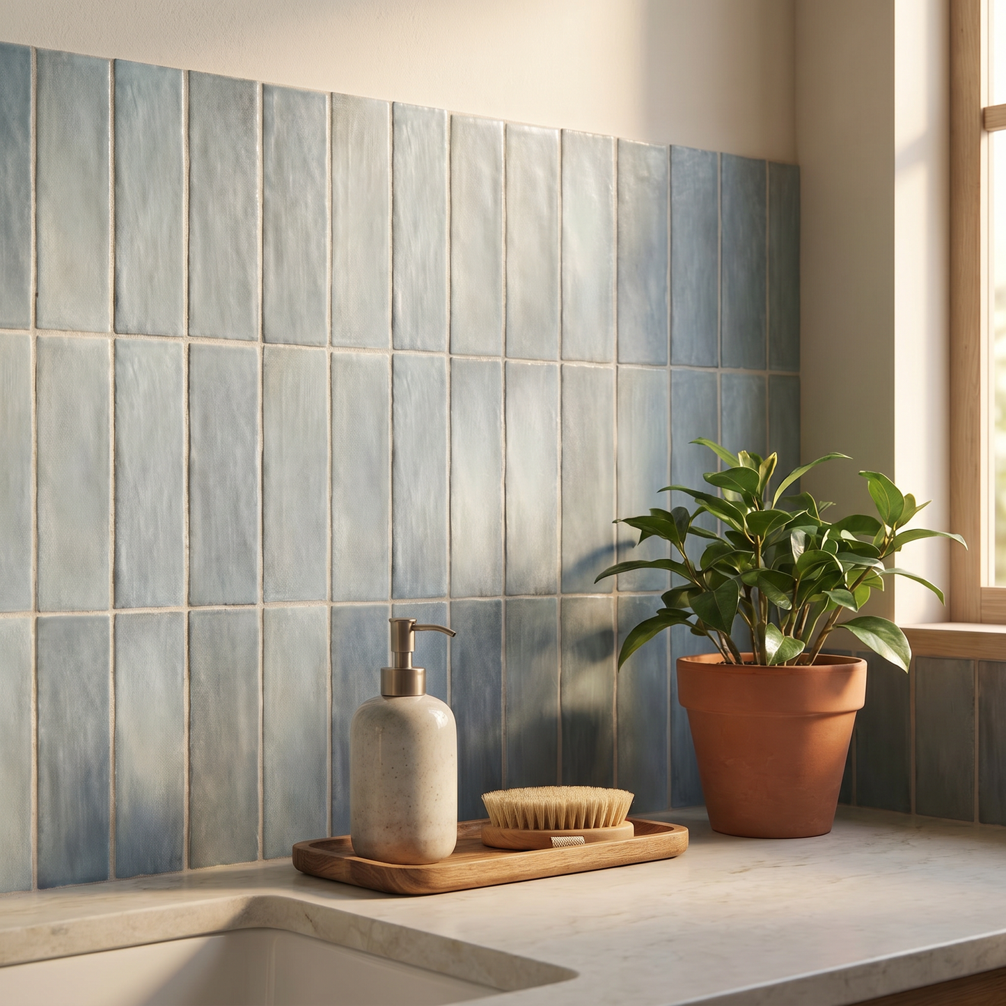 Natura Pale Blue Matt