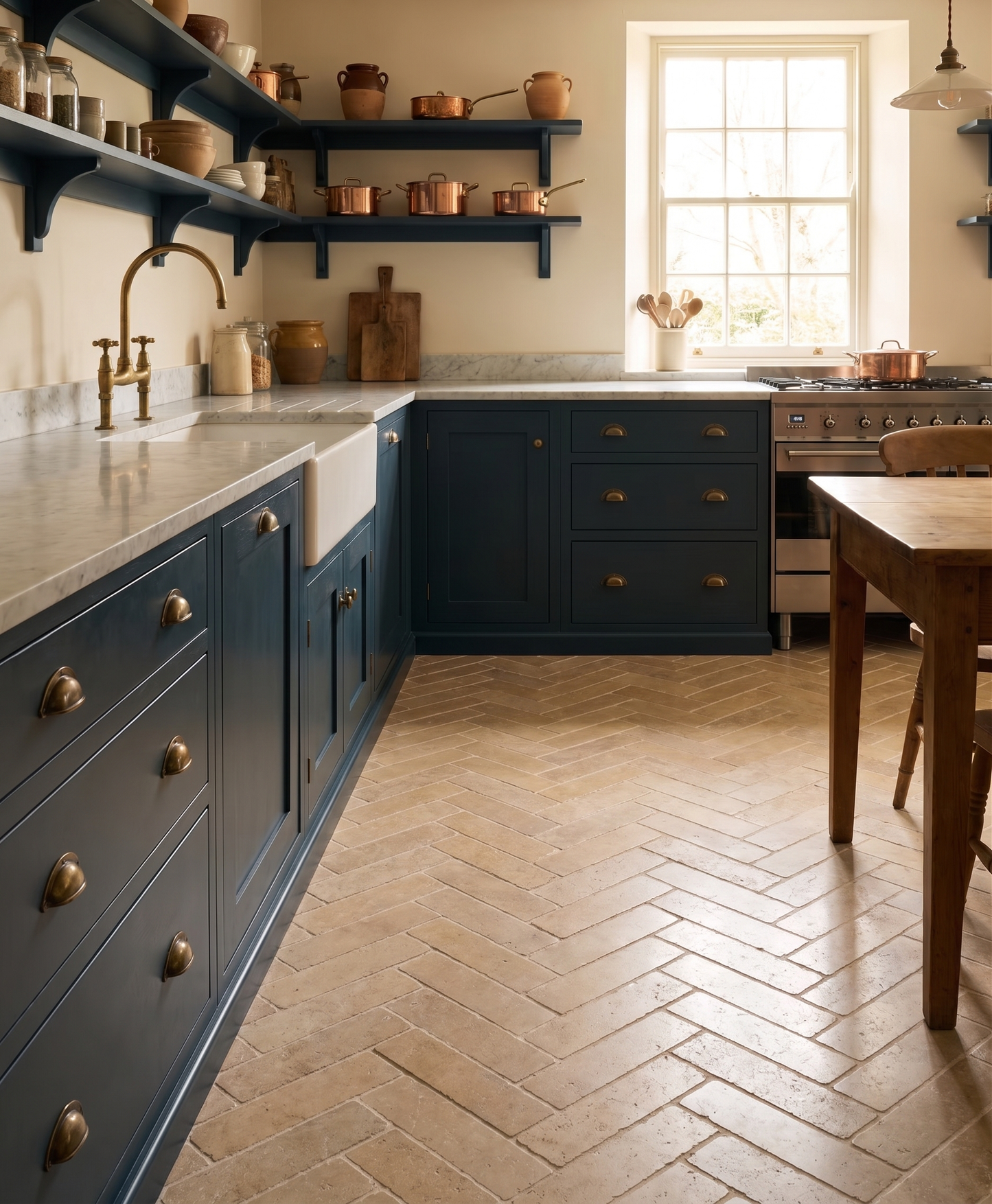 Selborne Limestone Tumbled Finish Brick