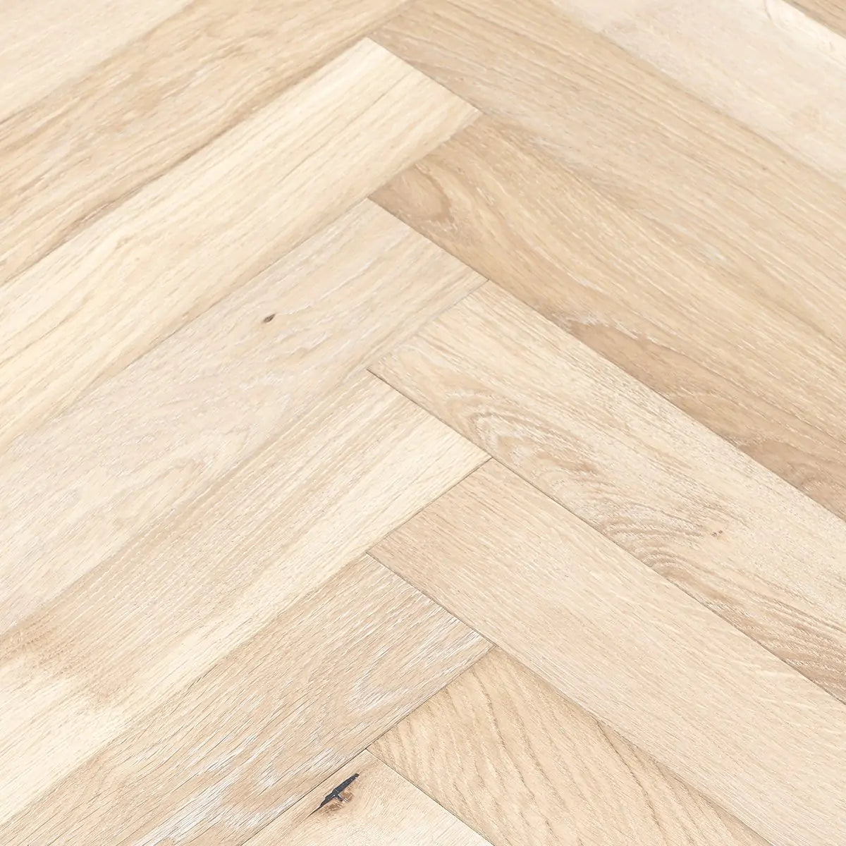 Ivory Herringbone Rustic Oak