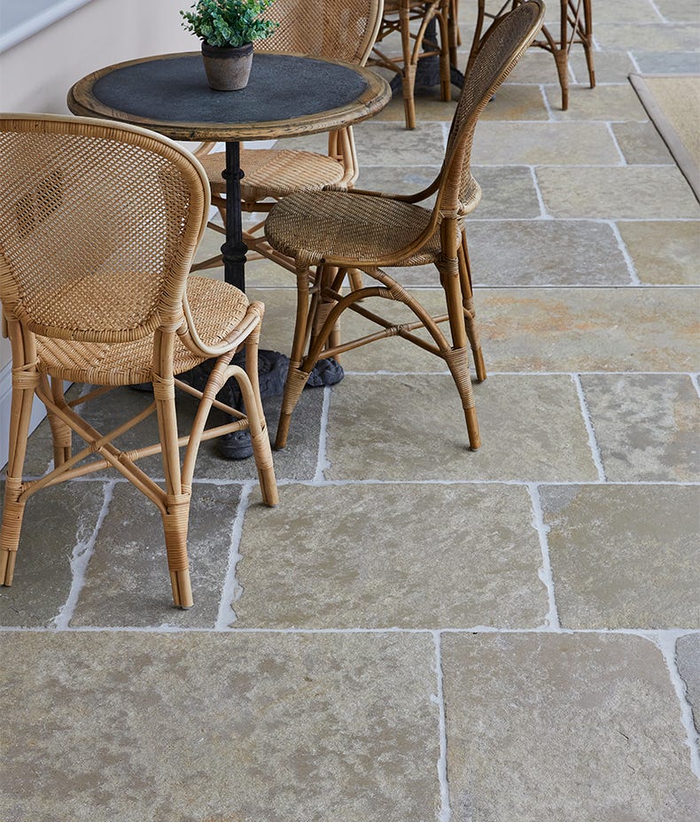 Farley Limestone Seasoned Finish