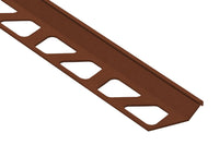 Schluter Finec F - TSR - Textured Natural Rustic Brown Powder Coated Aluminium
