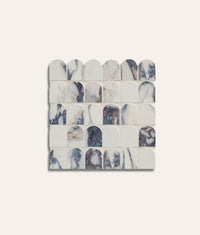 Savoy Novo Porcelain Matt Arch Mosaic