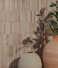 Bamboo Porcelain Mosaic Lustre Cappuccino