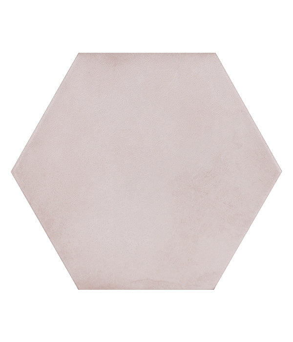 Medina Hexagon Porcelain Rosa