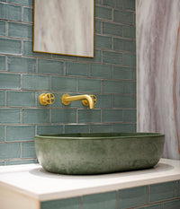 Seaton Rock Pool Crackle Glaze Finish