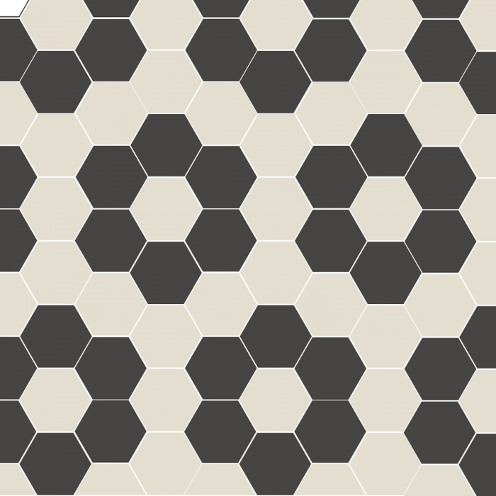 Stratford - Black & Dover White