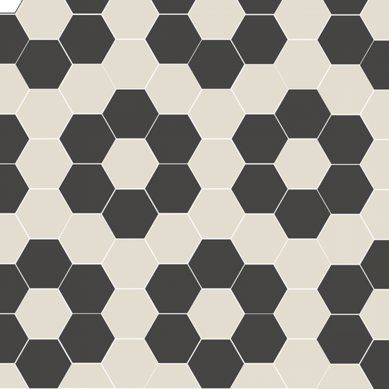 Stratford - Black & Dover White